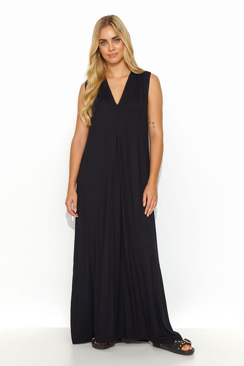 Robe de jour model 194314 Makadamia